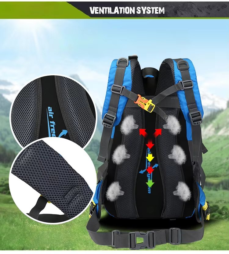 Anti-Theft Nylon Camping Trekking Backpack detail image