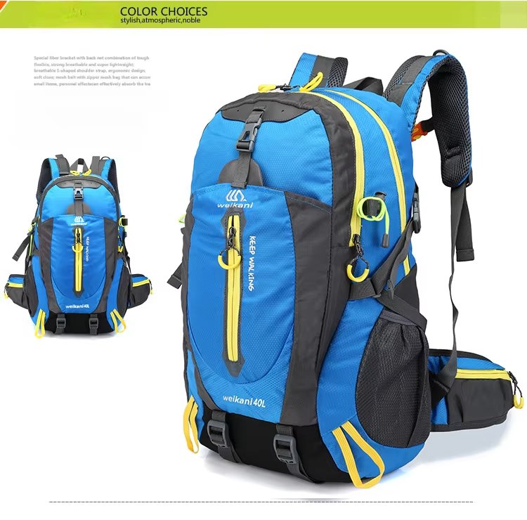 Anti-Theft Nylon Camping Trekking Backpack detail image