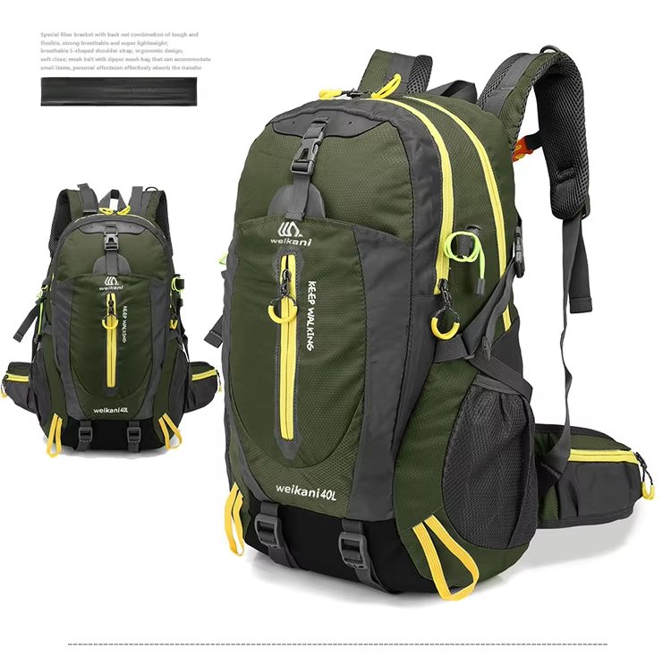 Anti-Theft Nylon Camping Trekking Backpack detail image