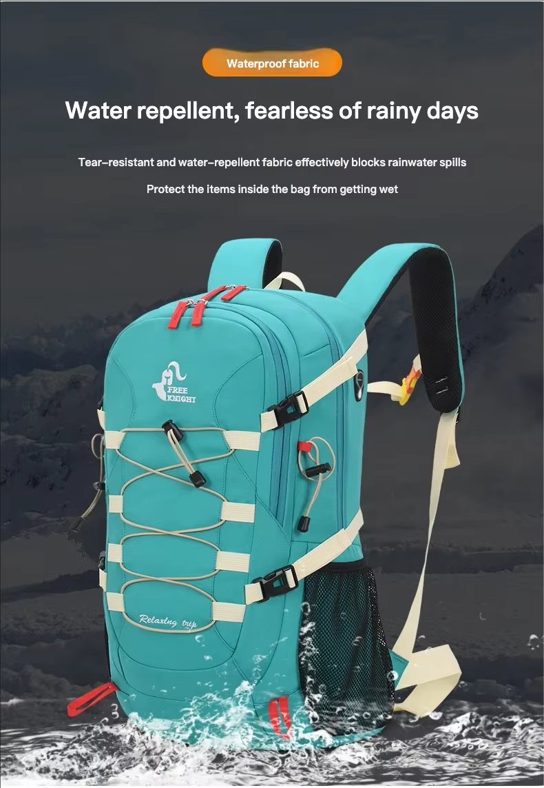 Camping Anti-Theft Nylon Trekking Backpack detail image