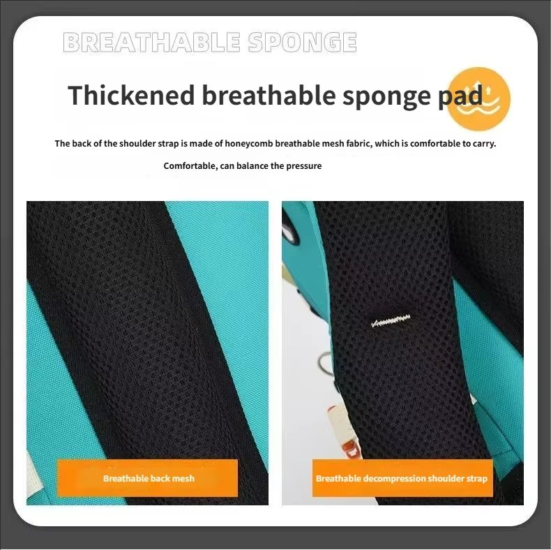 Camping Anti-Theft Nylon Trekking Backpack detail image