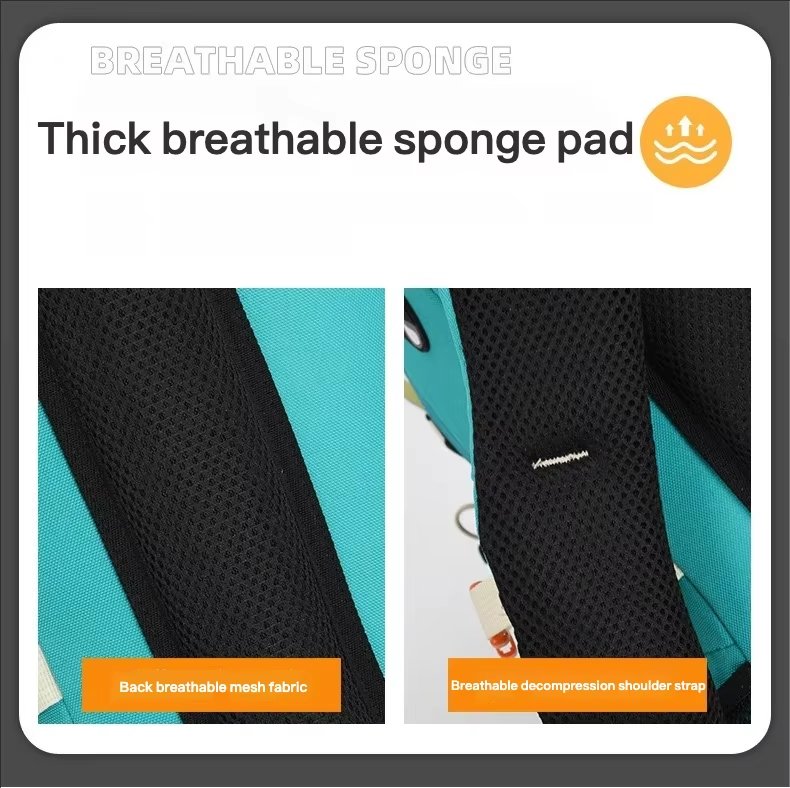 Camping Anti-Theft Nylon Trekking Backpack detail image
