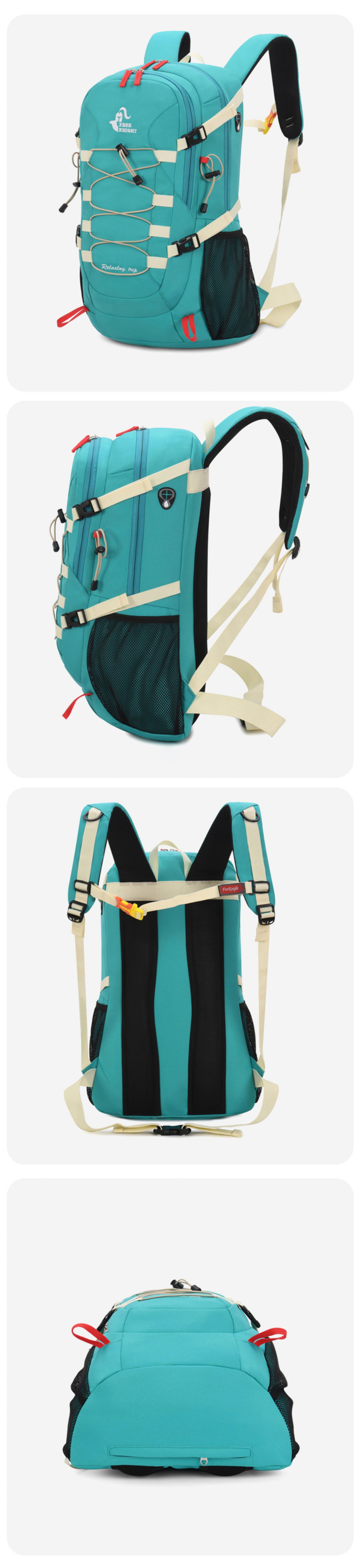 Camping Anti-Theft Nylon Trekking Backpack detail image