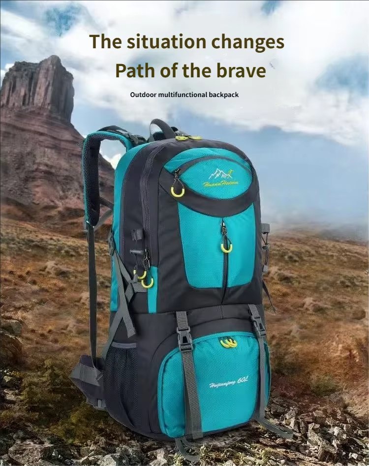 Anti-Theft 40L Nylon Climbing Trekking Backpack detail image