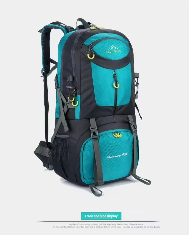 Anti-Theft 40L Nylon Climbing Trekking Backpack detail image