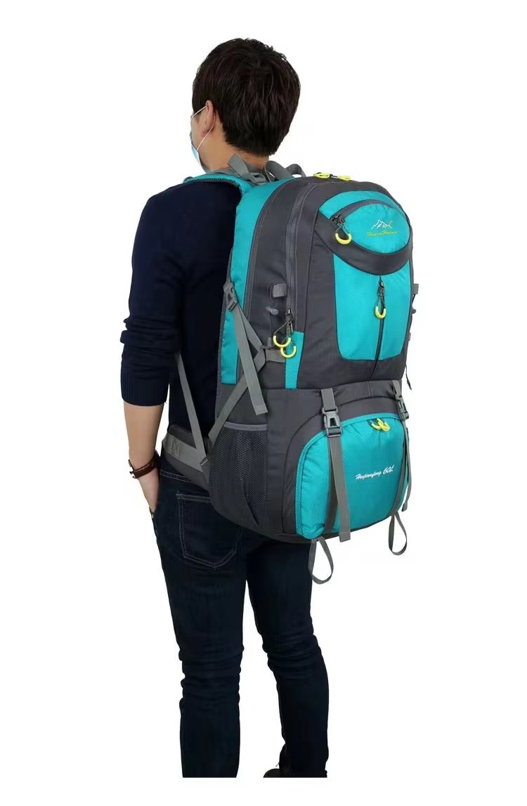 Anti-Theft 40L Nylon Climbing Trekking Backpack detail image
