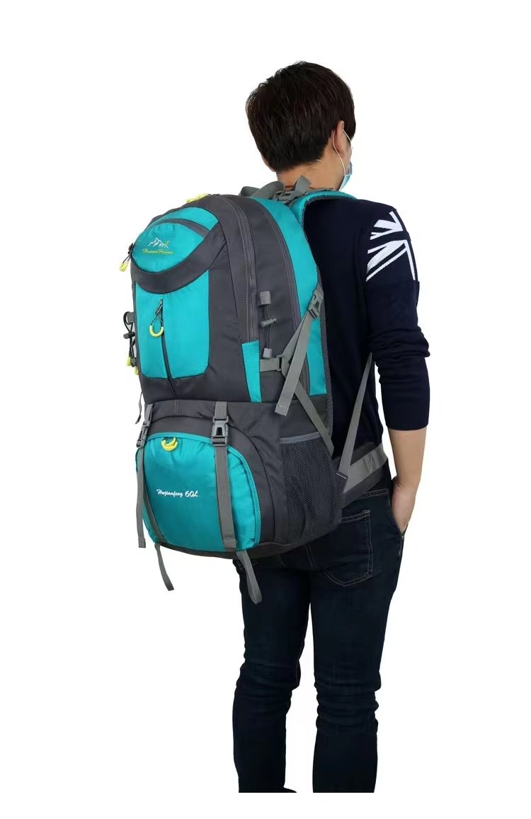 Anti-Theft 40L Nylon Climbing Trekking Backpack detail image