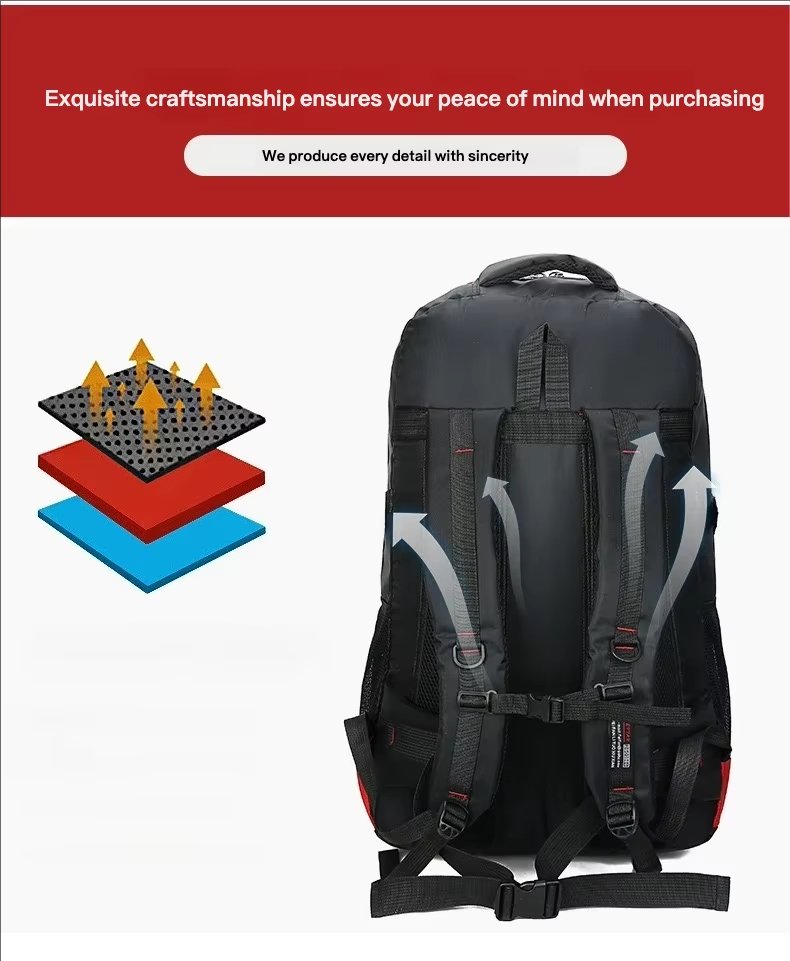 Waterproof Oxford Climbing Trekking Backpack detail image