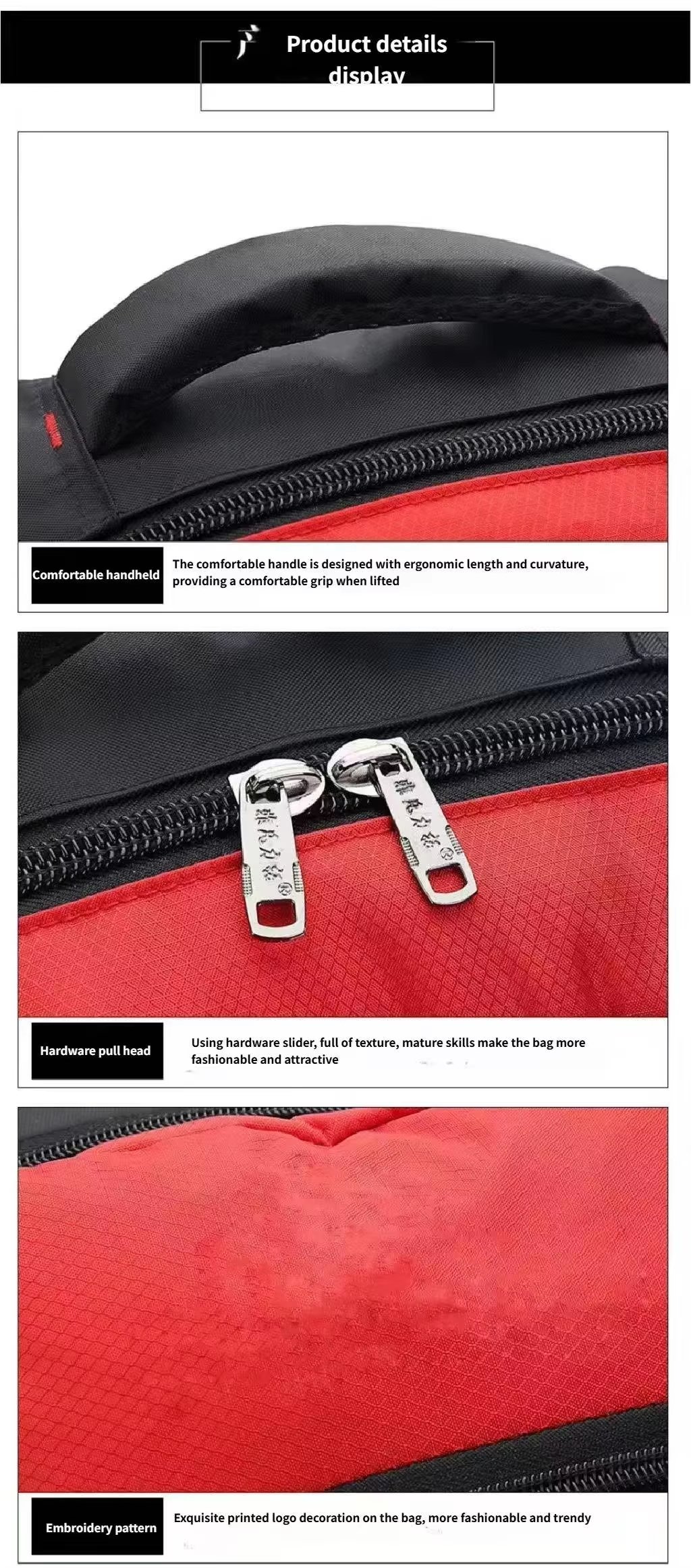 Waterproof Oxford Climbing Trekking Backpack detail image