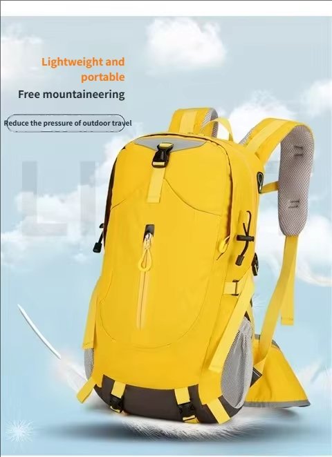 Softback Anti-Theft Nylon Trekking Backpack detail image