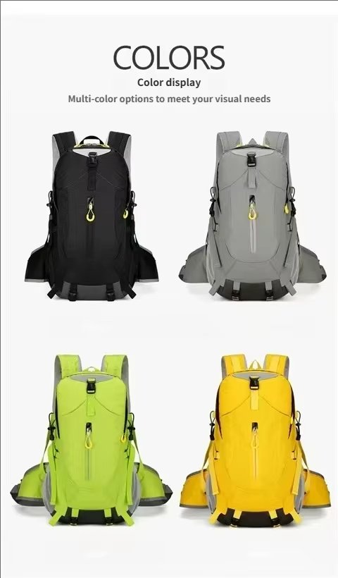 Softback Anti-Theft Nylon Trekking Backpack detail image