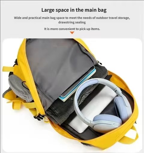 Softback Anti-Theft Nylon Trekking Backpack detail image