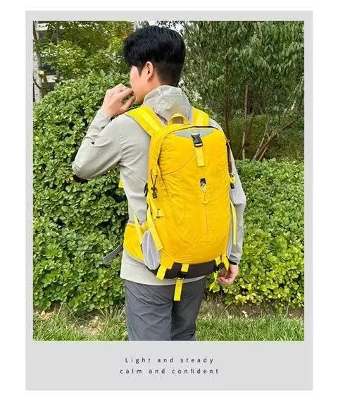 Softback Anti-Theft Nylon Trekking Backpack detail image