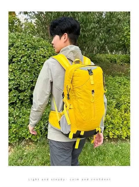 Softback Anti-Theft Nylon Trekking Backpack detail image