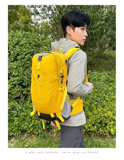 Softback Anti-Theft Nylon Trekking Backpack detail image