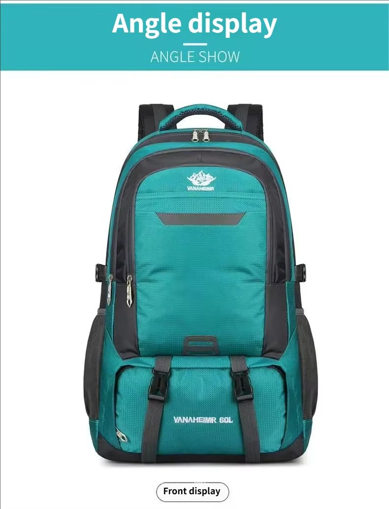 Anti-Theft Camping Nylon Trekking Backpack detail image