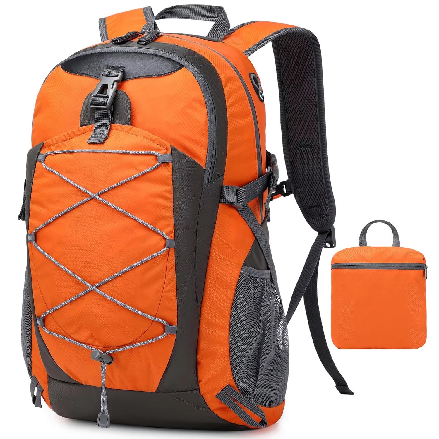Waterproof 40L Nylon Camping Trekking Backpack detail image