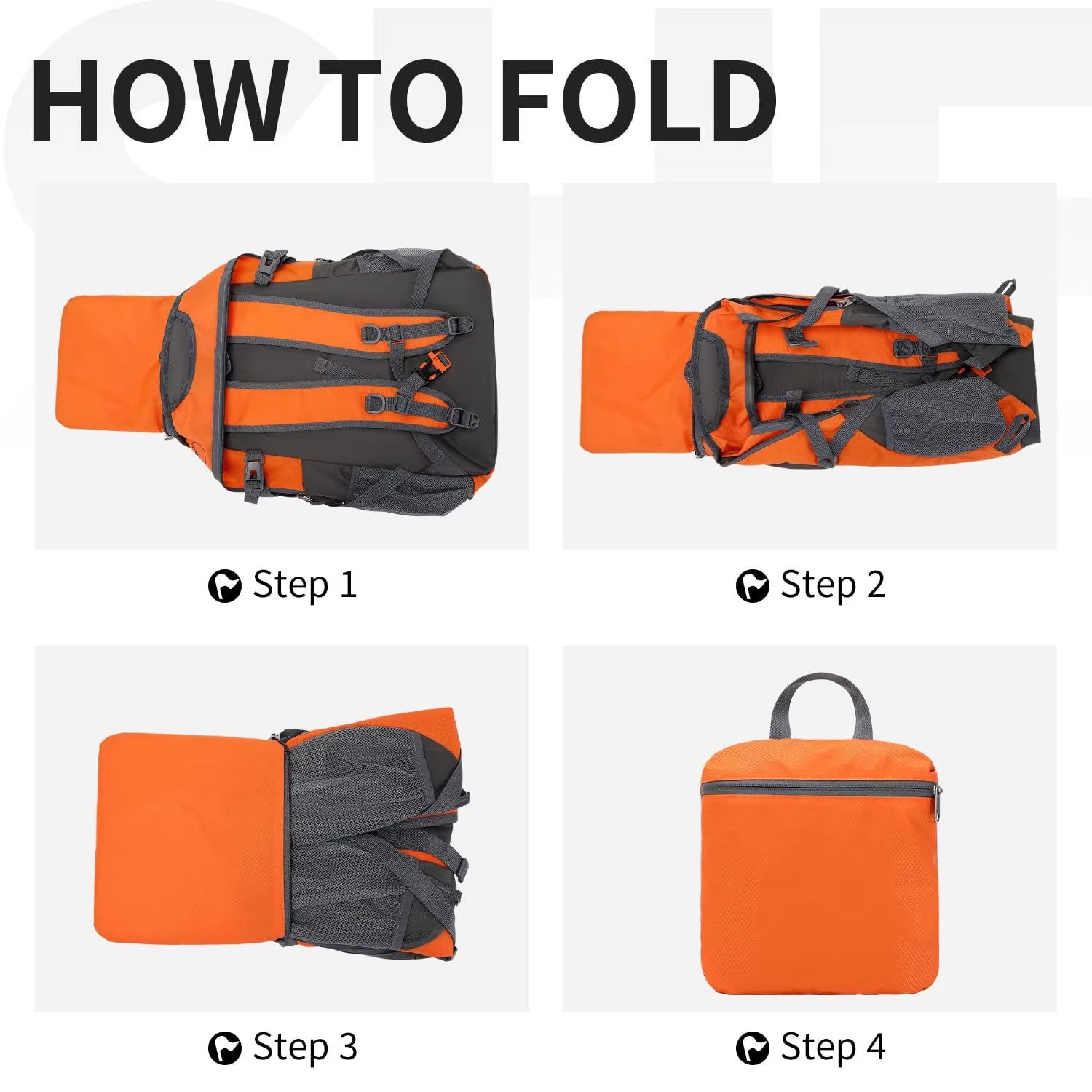 Waterproof 40L Nylon Camping Trekking Backpack detail image