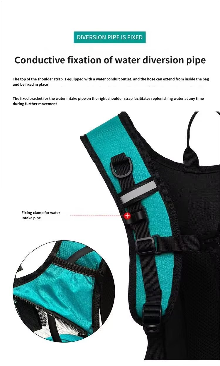 Anti-Theft Nylon Cycling Trekking Backpack detail image