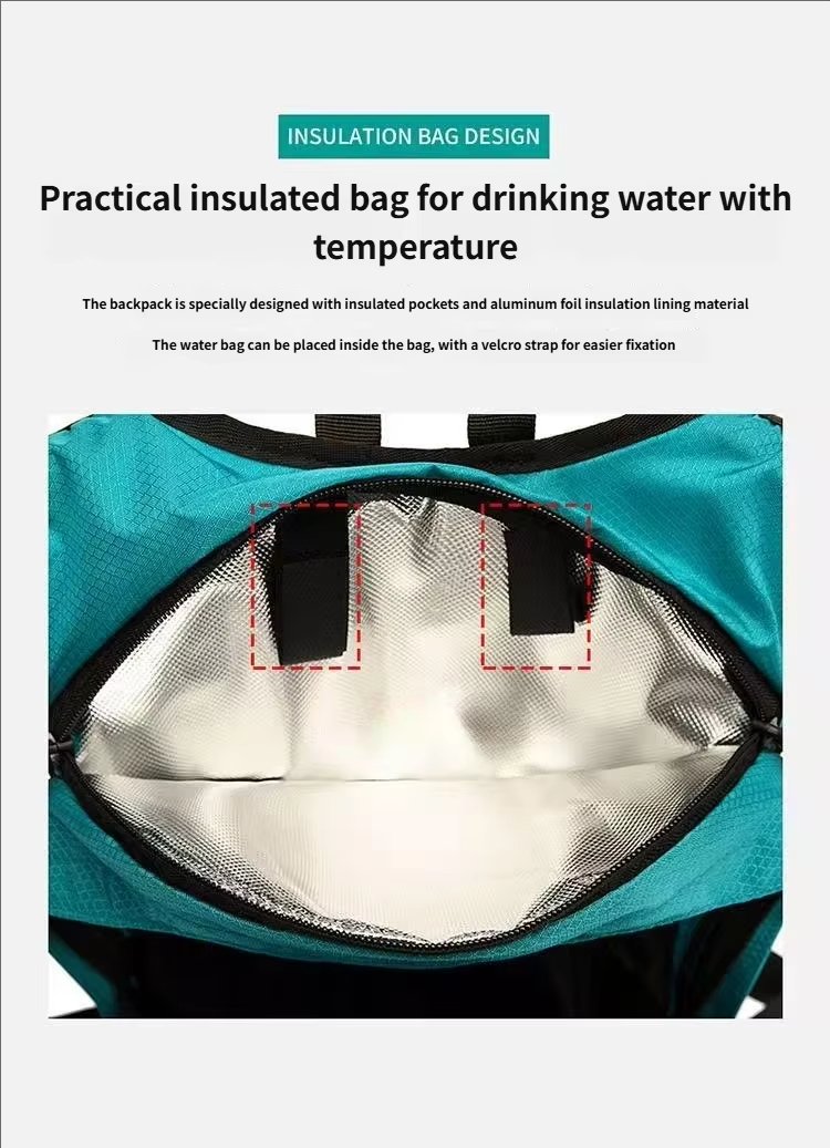 Anti-Theft Nylon Cycling Trekking Backpack detail image