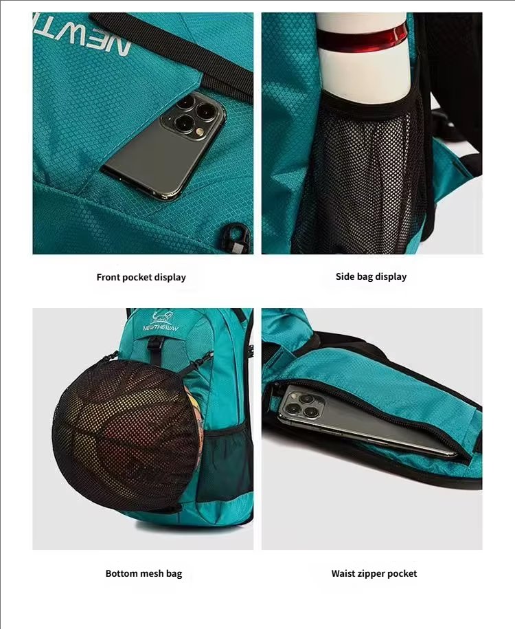 Anti-Theft Nylon Cycling Trekking Backpack detail image
