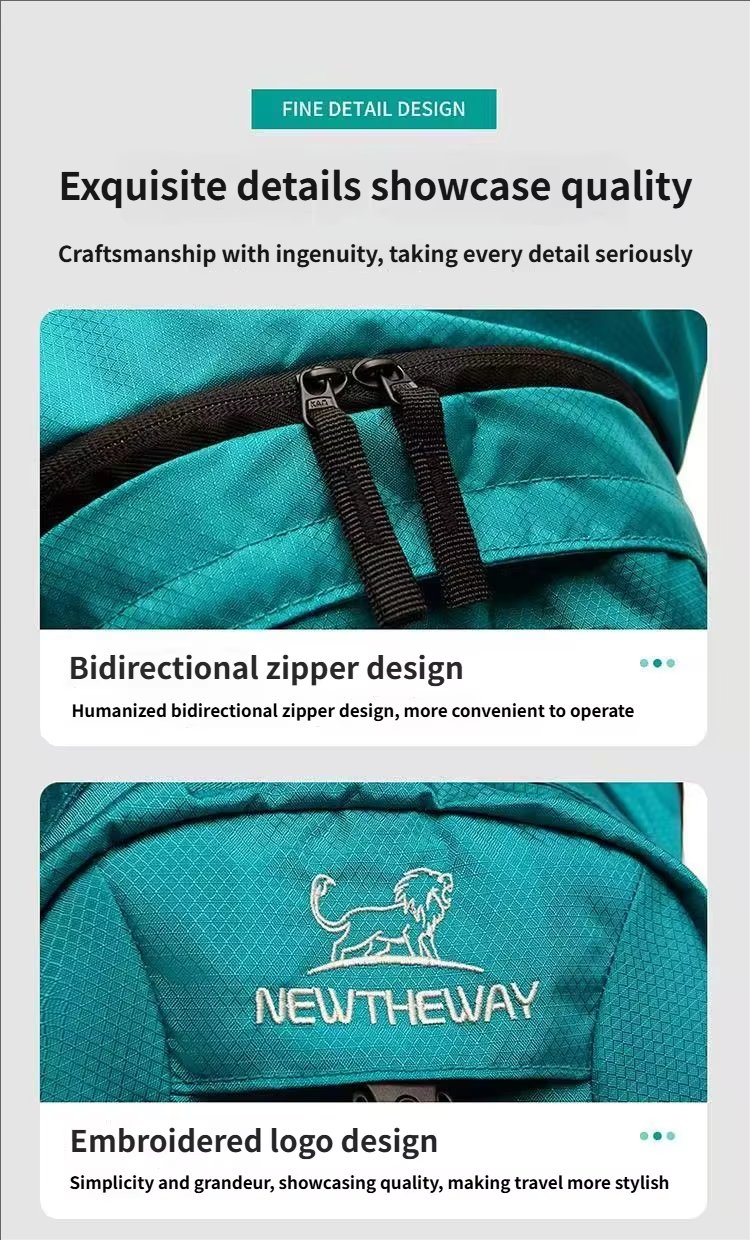 Anti-Theft Nylon Cycling Trekking Backpack detail image