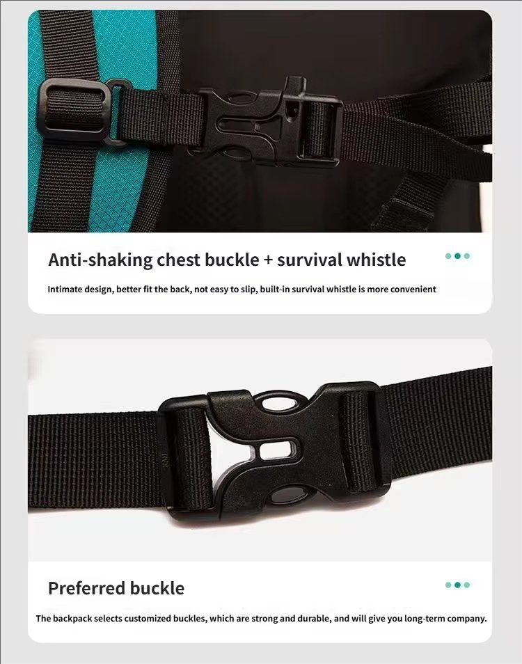 Anti-Theft Nylon Cycling Trekking Backpack detail image