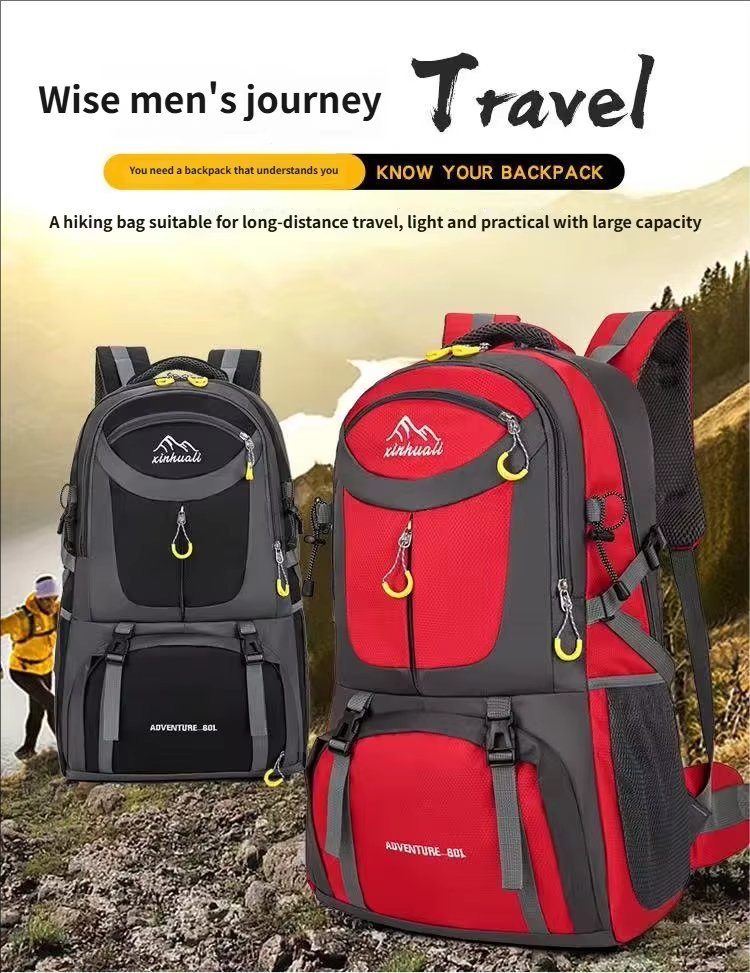 Anti-Theft Oxford Climbing Trekking Backpack detail image