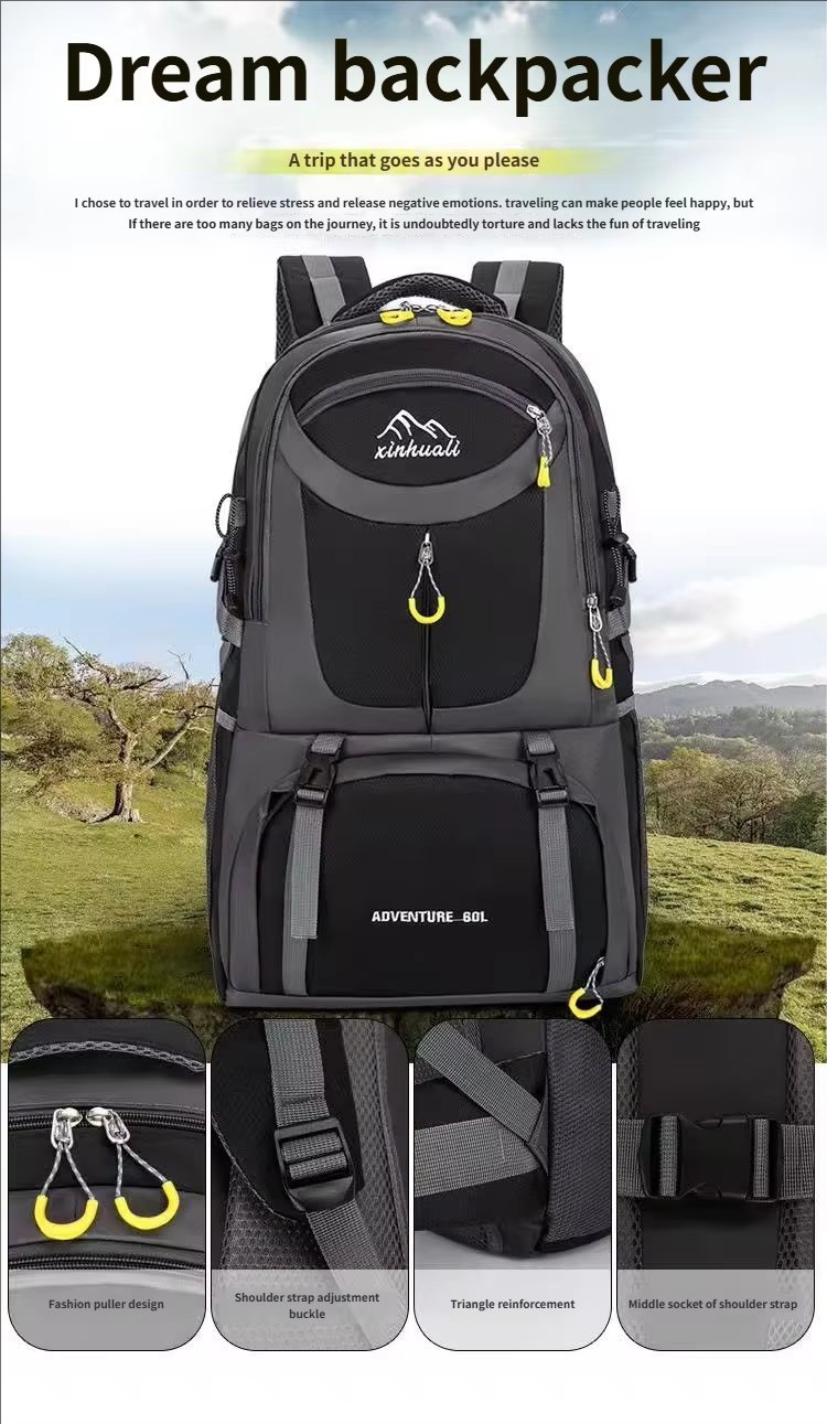 Anti-Theft Oxford Climbing Trekking Backpack detail image