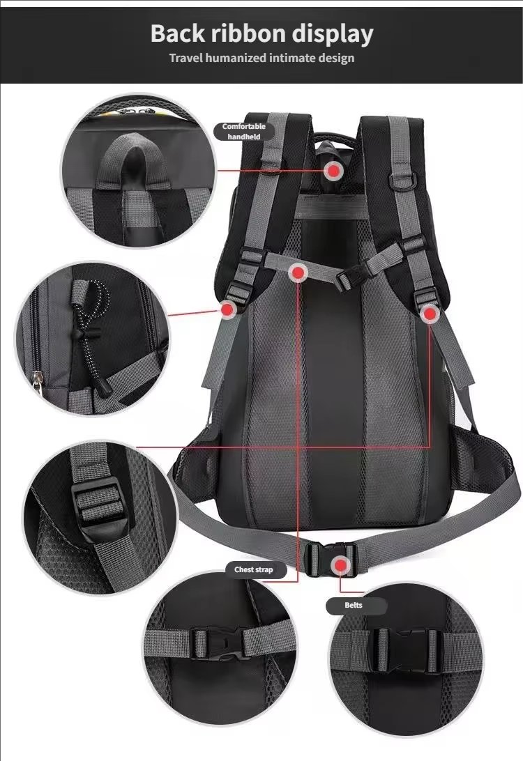 Anti-Theft Oxford Climbing Trekking Backpack detail image