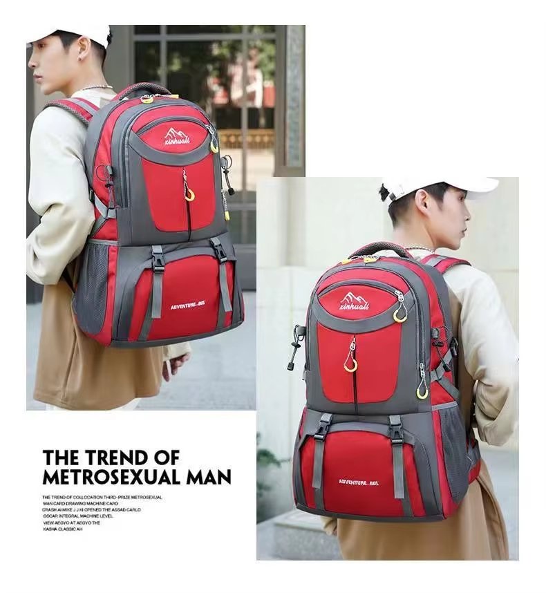 Anti-Theft Oxford Climbing Trekking Backpack detail image