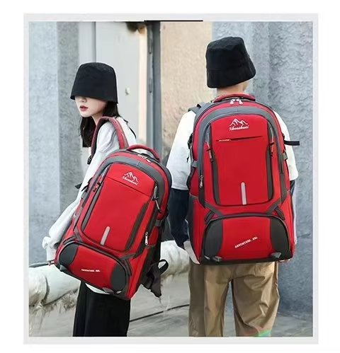 Anti-Theft 60L Oxford Travel Trekking Backpack detail image