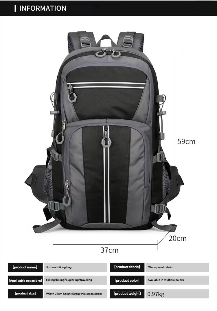 Anti-Theft Climbing Trekking Backpack detail image