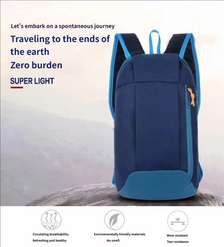 Waterproof Cycling Nylon Trekking Backpack detail image