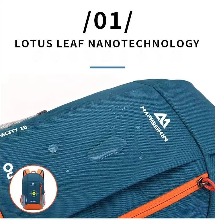 Anti-Theft 10L Oxford Cycling Trekking Backpack detail image