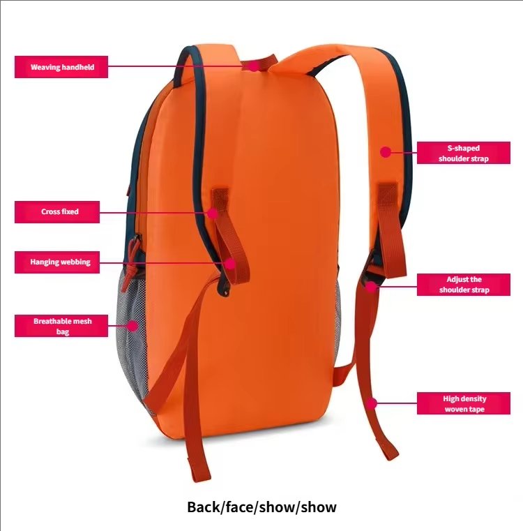 Anti-Theft 10L Oxford Cycling Trekking Backpack detail image