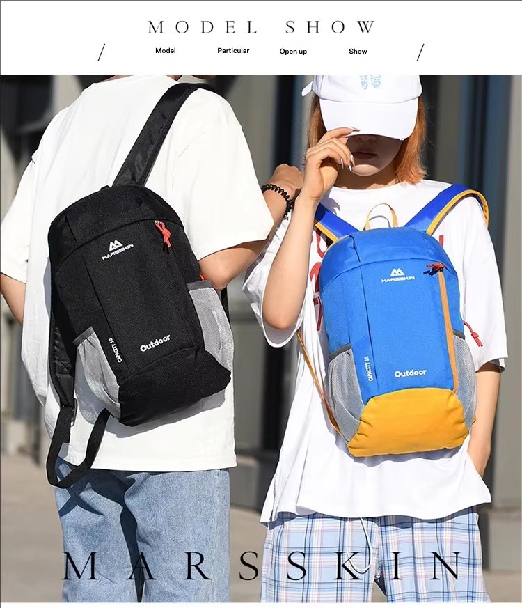 Anti-Theft 10L Oxford Cycling Trekking Backpack detail image