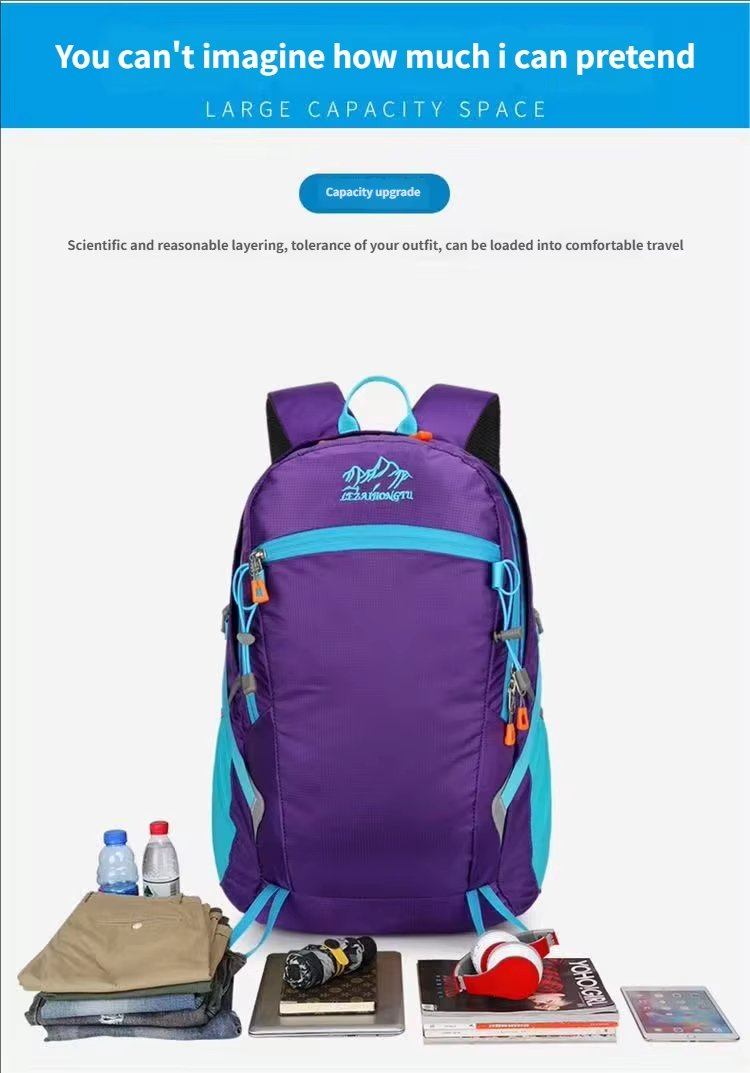 Anti-Theft Nylon Climbing Trekking Backpack detail image