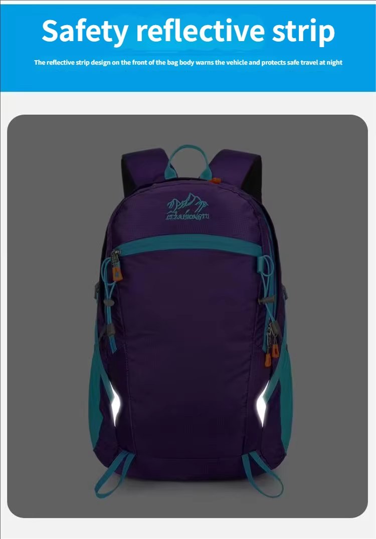 Anti-Theft Nylon Climbing Trekking Backpack detail image