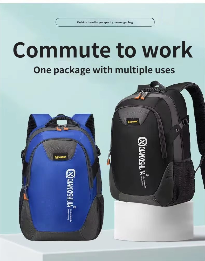 Anti-Theft Oxford Travel Trekking Backpack detail image