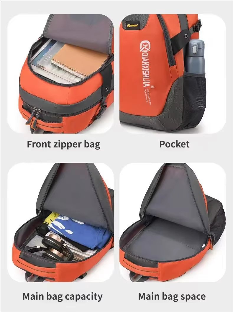 Anti-Theft Oxford Travel Trekking Backpack detail image