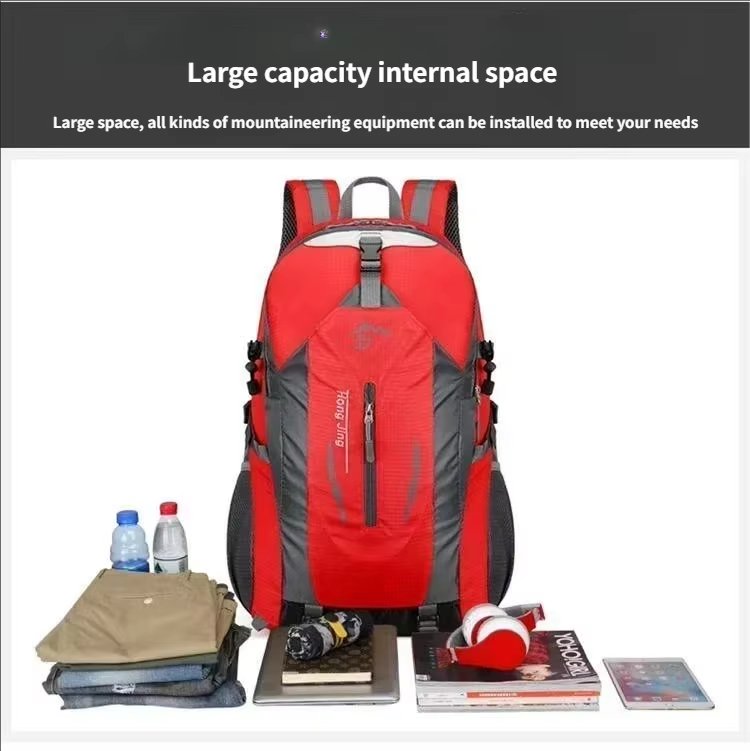 Anti-Theft Nylon Softback Trekking Backpack detail image