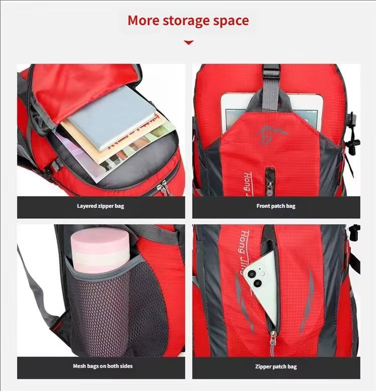 Anti-Theft Nylon Softback Trekking Backpack detail image