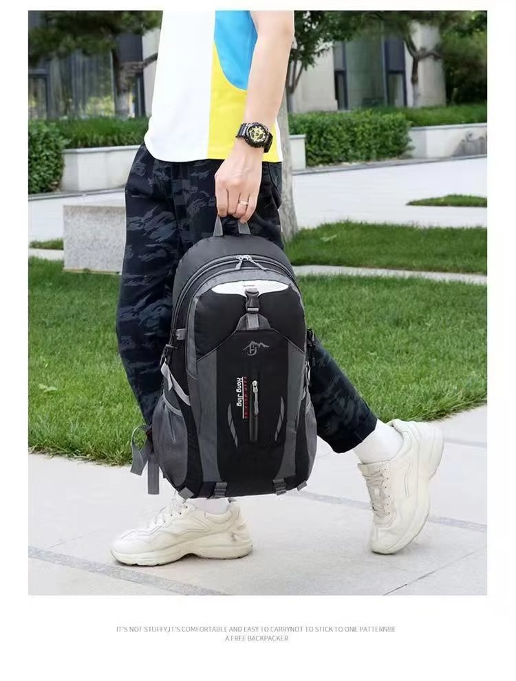 Anti-Theft Nylon Softback Trekking Backpack detail image