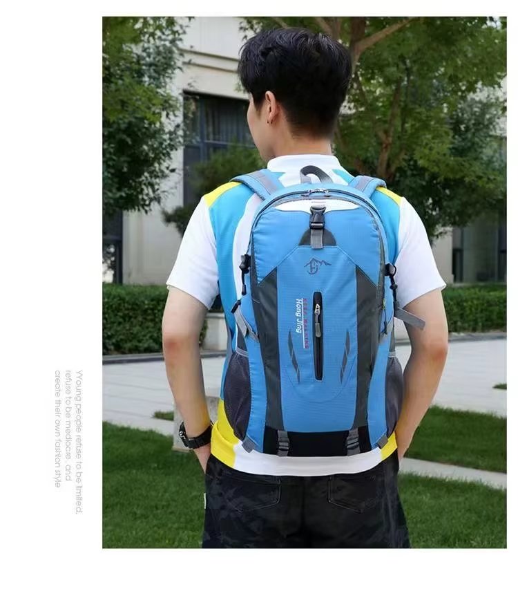 Anti-Theft Nylon Softback Trekking Backpack detail image