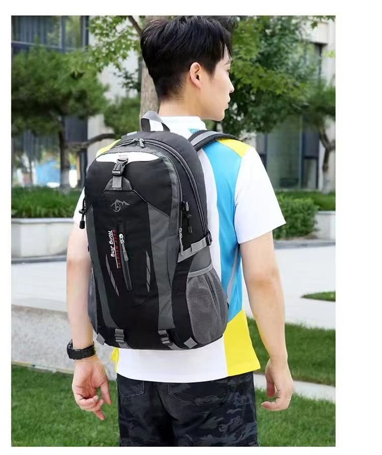 Anti-Theft Nylon Softback Trekking Backpack detail image