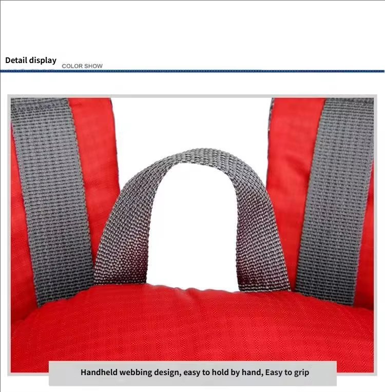 Anti-Theft Nylon Softback Trekking Backpack detail image