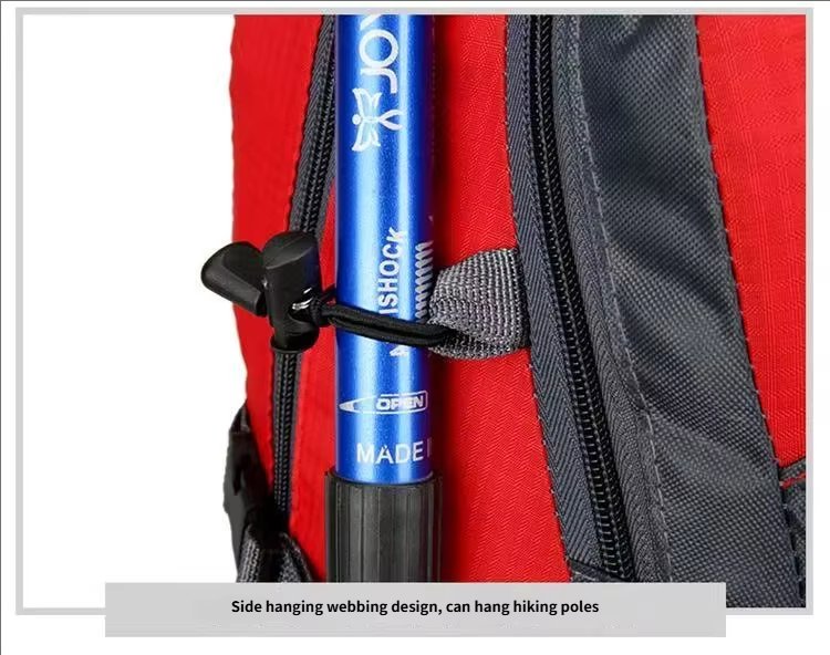 Anti-Theft Nylon Softback Trekking Backpack detail image