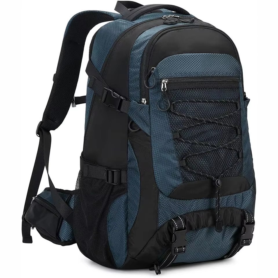 Anti-Theft 40L Polyester Camping Trekking Backpack detail image