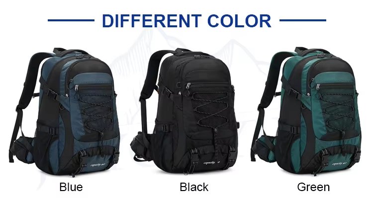 Anti-Theft 40L Polyester Camping Trekking Backpack detail image